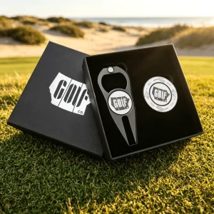 Sublimation Original Design Multi Shape White Magnetic Hat Clip Set Golf Gift