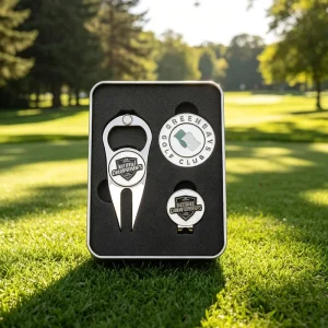 Sublimation Original Design Souvenir Custom Golf Ball Marker Hat Clip