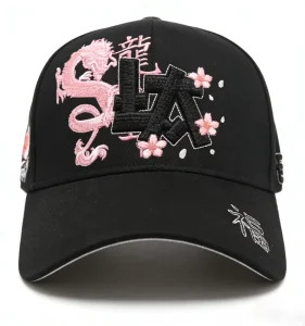 Suede 5 Panel Puerto Rico Baseball 3D Embroidery Logo Hat Custom Original Baseball Hat