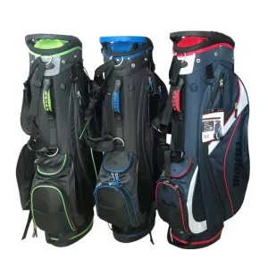 Super Durable Light Weight Golf Bag Custom Logo Color Nylon Golf Stand Bags