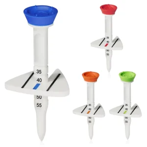 Super High Quality Nylon+TPR Golf Tees Factory Supply OEM Adjustable Big Plus Golf Tee Custom Logo Popular Ball Holder