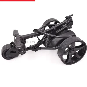 Super Lightweight Aluminium Frame Golf Elektro Trolley With 200W Motor 18 36 Holes Battery Plug in System