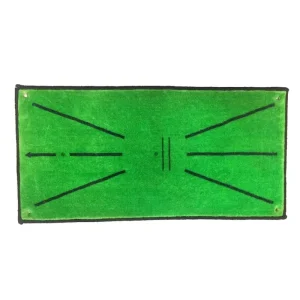 Swing Path Detection Impact Golf Mat Hitting Practice Trainer Indoor and Outdoor Golf Aid Golf Training Mat