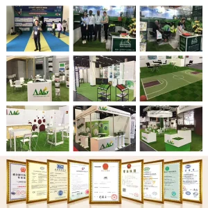 Synthetic Turf Carpet 40mm 50mm 55mm 60mm High Soccer Grass Lawn Football Stadium Flooring Artificial Grass for Sports