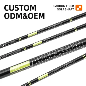 TAVON Custom Logo Carbon Fiber Golf Shaft 52g Lightweight Flex R Torque 4.5 Professional Shaft