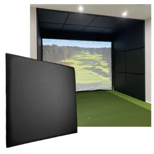 TB117 Certified Commercial Grade Golf Wall Padding High-Density Golf Simulator Impact Foam Soundproof Padding for Studio