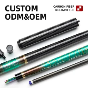 TUOYUAN AI Series Carbon Fiber Pool Cue 12.5mm Tip AI Optimized Weight Distribution Pro Cue