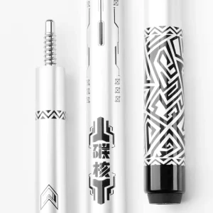 Tavon Professional Low Deflection Carbon Fiber Pool Cue 1 2 Split Stainless Steel Joint Billiard Stick for Tournament Play