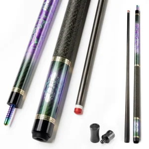 Tavon T700 Carbon Fiber Pool Cue 58 Inch Two Piece Professional Billiard Stick Low Deflection For Elite Club League Edition