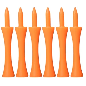 Tees Step Down Golf Tees Plastic Golf Tee Colorful Best for All Over Sized Drivers Irons & Hybrids Longer Drives