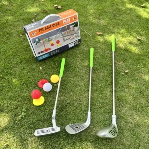 Telescopic Golf Club Set Kids Sports Game Toy Indoor Outdoor Interactive Play