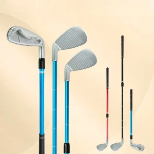 Telescopic Golf Club With Metal Head for Outdoor Golf Practice