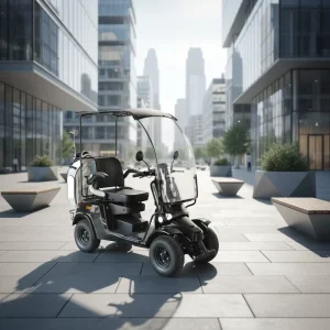 The Factory Is Selling 4-wheel Electric Golf Carts with Customizable Logos 30-50Km/h Speed & 70-90km Range