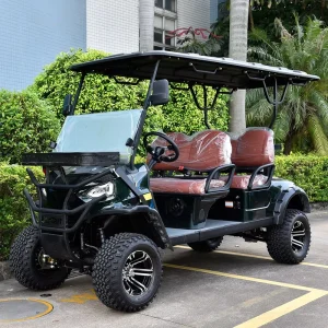 Top Ce Approved Electric Golf Cart Luxury 4 Seater Acid Lithium Battery Golf Cart