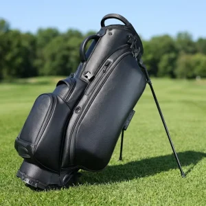 Top selling Manufacturer Polyester Personalized Custom Golf Stand Bag Portable Durable With Logo for Resorts