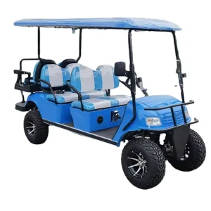 Touch Screen Lifted 6 Passenger Electric or Gas Hunting Golf Cart Golf Trolley Buggy