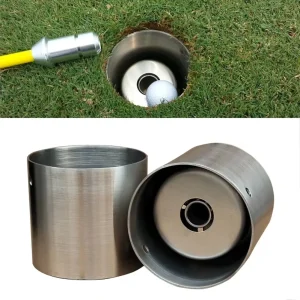 Training Course Equipment Copper Stainless Steel Golf Hole Cup Golf Accessories for Practice Courses