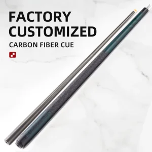 TuoYuan 58 Inch 1 2 Split Billiard Cue Shock Absorbing Shaft 11.8 12.5mm Tip No Wobble Stick Carbon Fiber Pool Cue