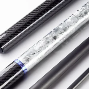 TuoYuan Custom logo High Performance Toray Carbon Cloth Billiard Shaft Carbon Fiber Pool Cue for Tournament Snooker Club