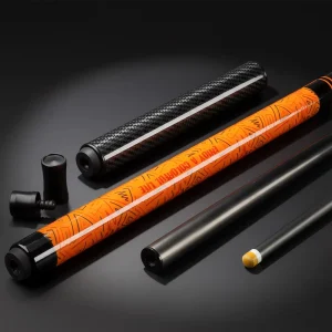 TuoYuan Durable Full Carbon Fiber Billiard Shaft Cue Stick 58 Inch 3 8×8 Joint Carbon Fiber Pool Cue for Club Use Factory