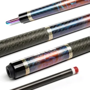 TuoYuan Factory Direct Maple Grip Carbon Billiard Stick Carbon Fiber Pool Cue for Comfortable Hand Feeling Game