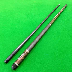 TuoYuan Factory Supply Top Grade Glossy 21oz Break Jump Billiard Stick Carbon Fiber Pool Cue for Billiard Hall