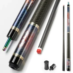 TuoYuan Original Factory Low Deflection Accurate Shooting Cue Carbon Fiber Pool Cue for Precision Ball Control