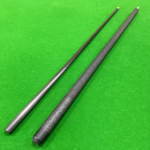 TuoYuan Precision 1 2 Jointed Inlay Pattern Factory Luxury Stick Carbon Fiber Pool Cue With Case