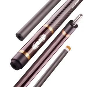 TuoYuan Premium 57 58.5Inch 8Joint 100%Carbon Fiber Shaft Billiard Stick 9 Ball Carbon Fiber Pool Cue for Professional Match