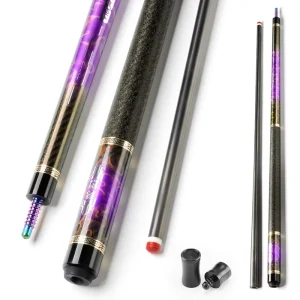 TuoYuan Professional Manufacturer Custom Logo 10.5mm Small Head Cue Carbon Fiber Pool Cue for Retail Sales
