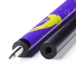 TuoYuan Smooth 58inch Tapered Shaft Billiard Cue Sport Carbon Fiber Pool Cue by Leading Factory Durable 2 Piece Cue