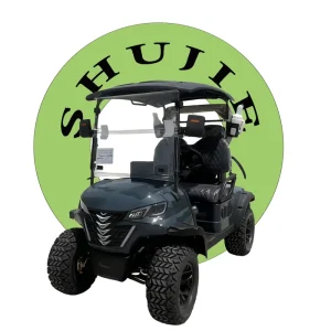 Two seat Golf Cart 12″ Off road Tires 60V 70 80km Range Complete Accessories Including Sun Canopy Sand Bucket & Golf Brush