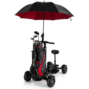 US Warehouse Electric Scooter Golf Cart Ride on Golf Trolley for Adults 4 Wheel Golf Mobility Scooter Foldable