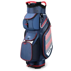 Ultra-Light Waterproof Unisex Golf Bag with 14 Socket Installation Nylon Material Arcuate Shoulder Strap for Full Set Golf Clubs