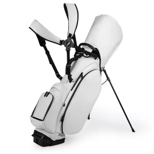 Ultra Light Waterproof Zipper Golf Bag for Men and Women Lightweight Club Sports Backpack with Frame New Model