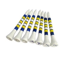 Unbreakable Professional Golf Tees with Custom Logo Printed Color Bamboo Tees