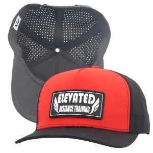 Unisex 5 Panel High Crown Golf Cap for Running & Sports Custom 3D Puff Embroidery Logo