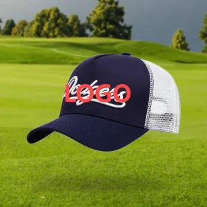 Unisex 6 Panel Adjustable Cotton Golf Foam Mesh Outdoor Apparel Custom Logo Sporty Fashionable Sports Casual Travel Four Seasons