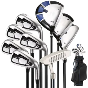 Unisex 790 Five Generations Distance Golf Clubs (7) High Fault Tolerance Beginner R Flex Right Handed Rubber Grip