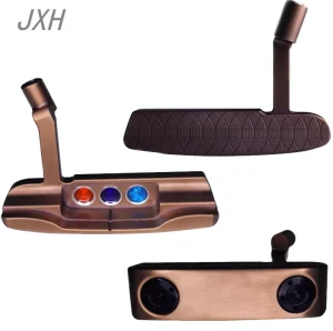 Unisex Golf Clubs CNC Blade Putter Stainless Steel Bronze Customized Logo Accepted Rubber Grip for Men Women