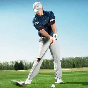 Unisex Golf Swing Trainer Correction Belt with Elastic PU and Printed Logo for Hand Movement Improvement