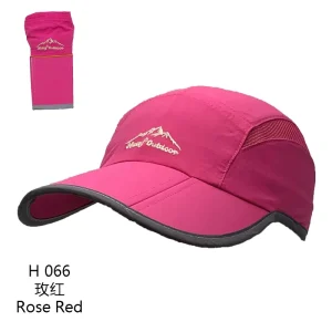 Unisex Waterproof Terry 5 Panel Baseball Cap Metal Buckle Closure Quick Drying Lightweight All Seasons Outdoor Sun Cap