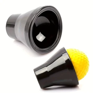 Universal Golf Ball Picker Suction Cup Durable Rubber Golf Ball Retriever Attachment Easy to Use Fits Any Standard Putter Handle