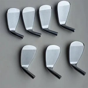 Version 790 New Mens Golf Clubs Silvery Golf Irons 7pcs 4 P R S SR Flex Steel Graphite Shaft with Head Cover