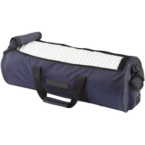 Vintage Disc Golf Practice Bag Outdoor Waterproof Portable Zipper Closure Holds 20+ Discs 25x25x15cm