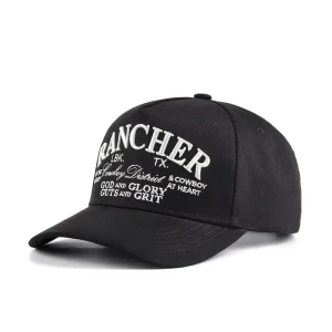 Vintage Embroidery Logo Curved Baseball Cap Customized Silk Sliver Inner Lining