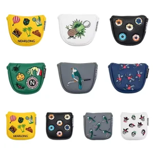 Vintage Performance Pro Money Handcrafted Topographic Golf Head Cover Women Stripes Canvas Universal Fit Protector