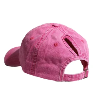 Vintage Washed Distressed Baseball Cap for Men and Women Summer Golf Hat with Hand Embroidery for Dad
