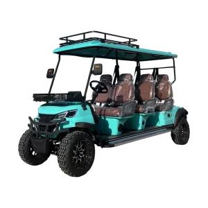 WELIFTRICH 72v Club Golf Cart Lifted Outdoor 2+2 Seat 48V Golf Cart with CE