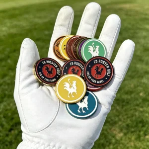 Watch Face Golf Glove Blank Magnetic Golf Ball Marker Necklace for Golf in Box Pen Metal Low MOQ Magnet Custom